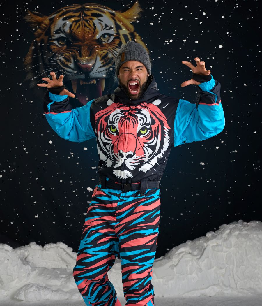 Men's Roaring Tiger Ski Suit