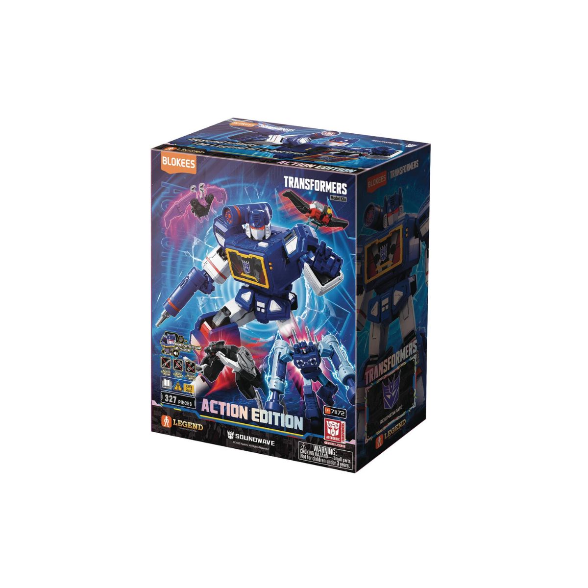 BLOKEES TRANSFORMERS SOUNDWAVE MODLE KIT