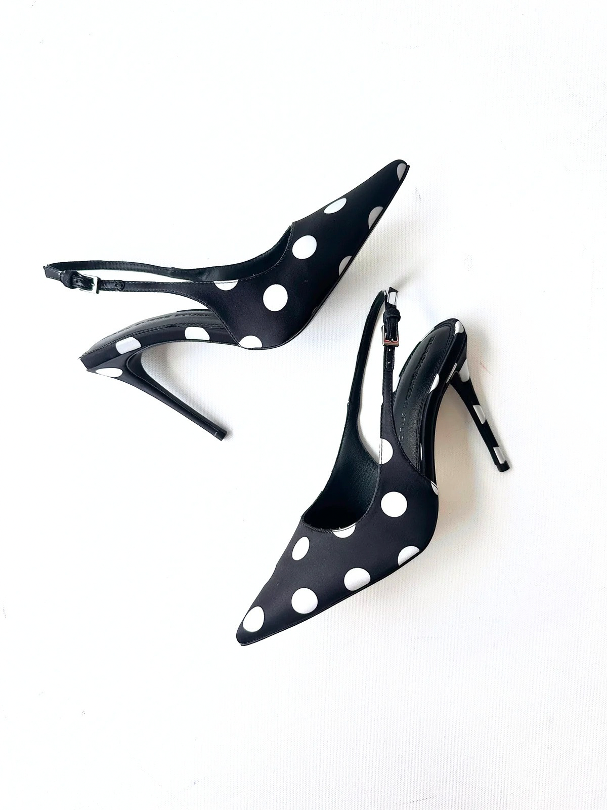 Black Suede Studio Branca Heel