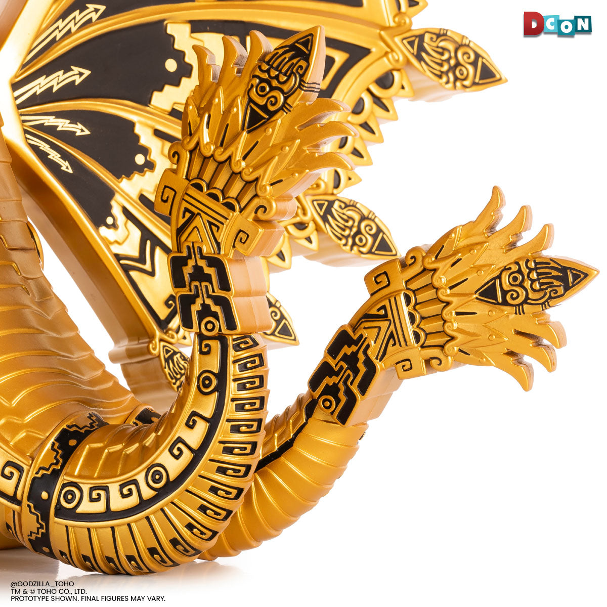 King Ghidorah - Vinyl Designer Figure by Urban Aztec - Golden Dragon Variant