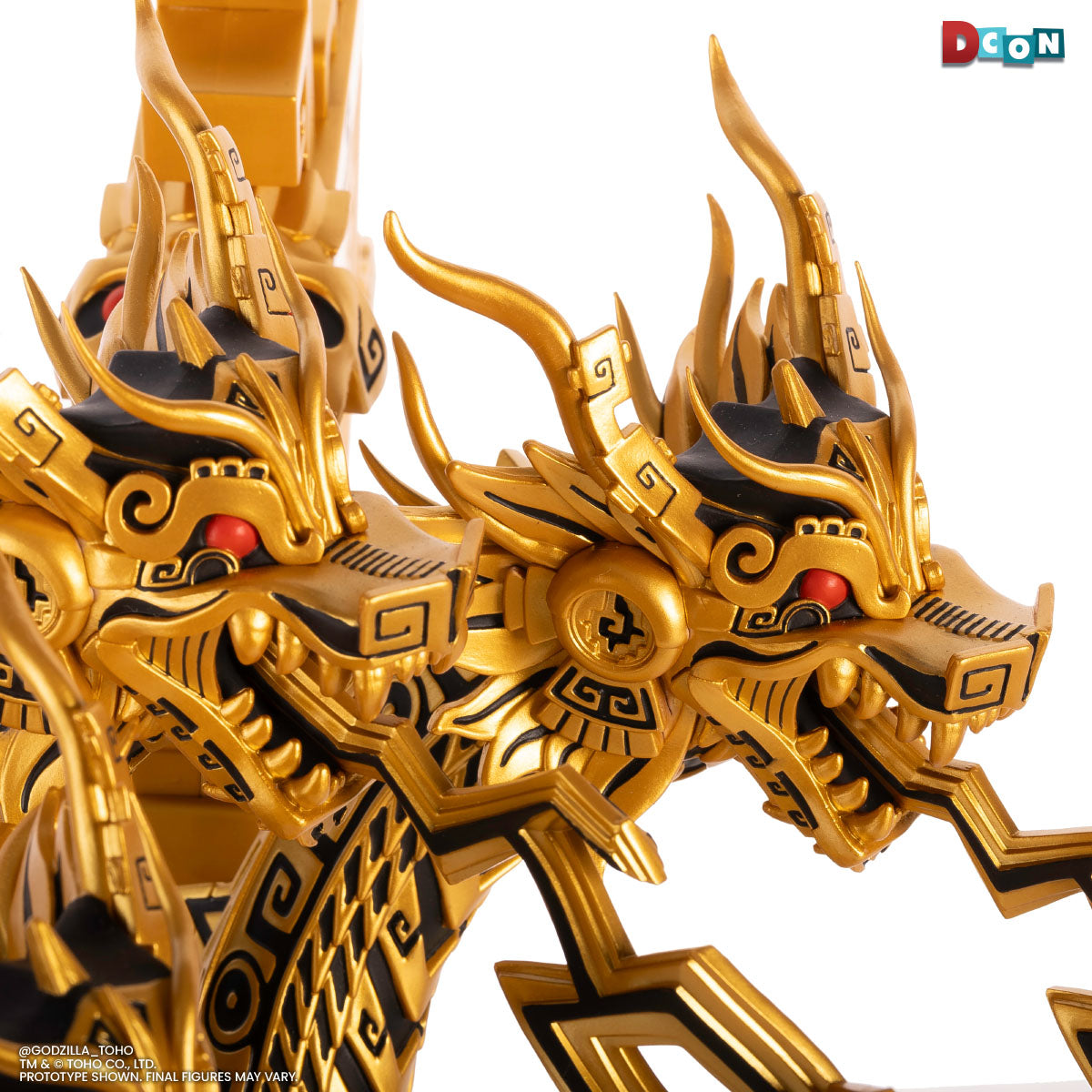 King Ghidorah - Vinyl Designer Figure by Urban Aztec - Golden Dragon Variant