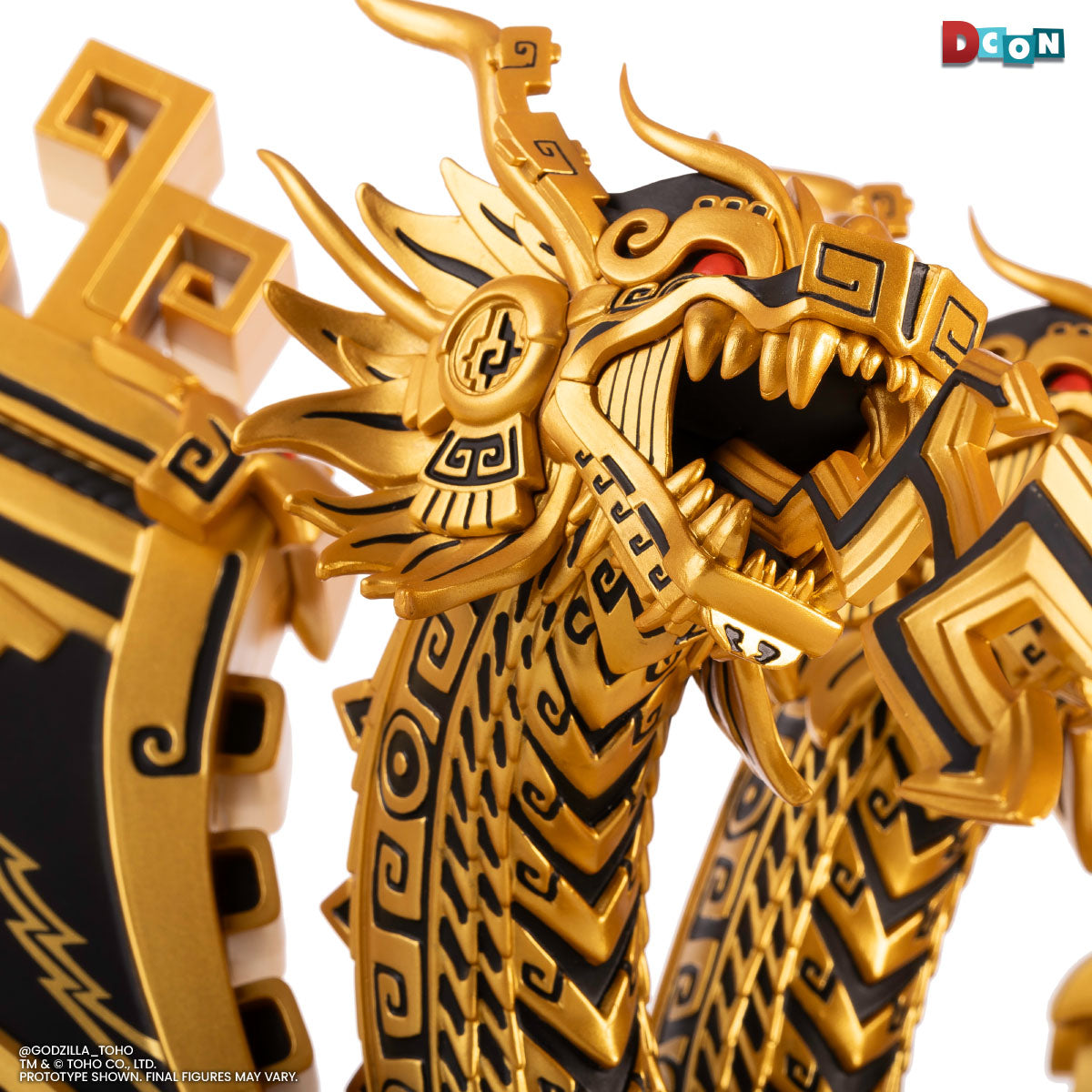 King Ghidorah - Vinyl Designer Figure by Urban Aztec - Golden Dragon Variant