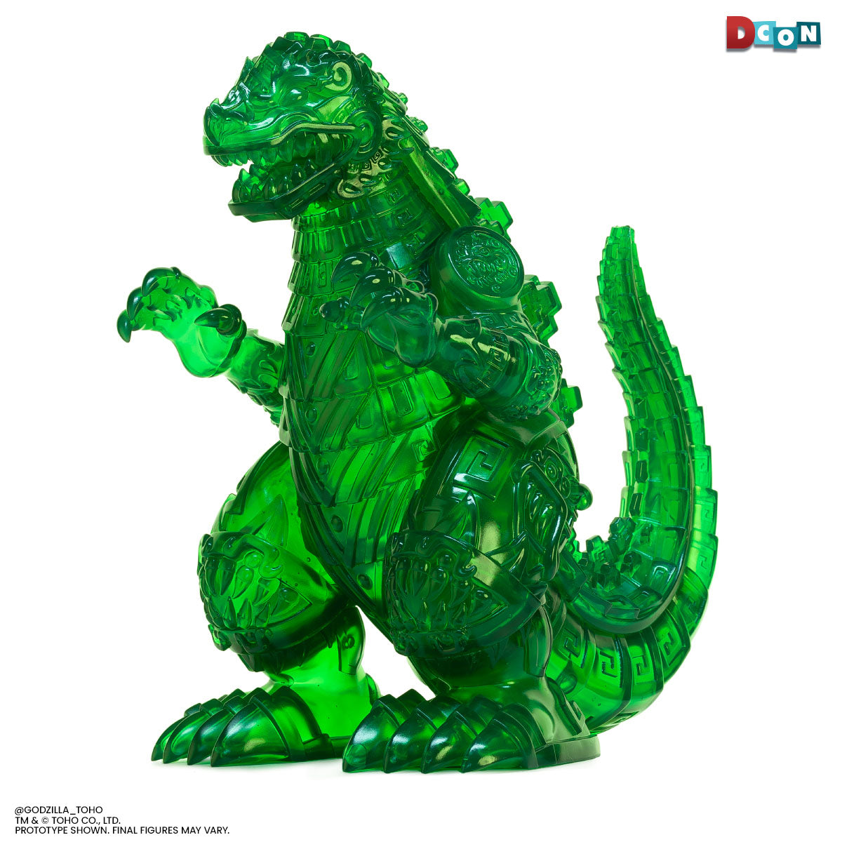 Godzilla - Vinyl Designer Figure by Urban Aztec - Jade Variant