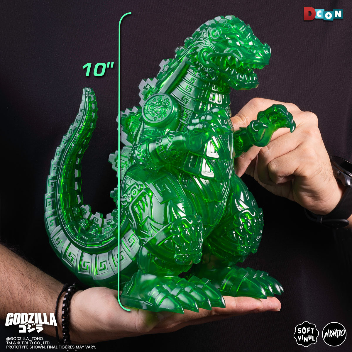 Godzilla - Vinyl Designer Figure by Urban Aztec - Jade Variant
