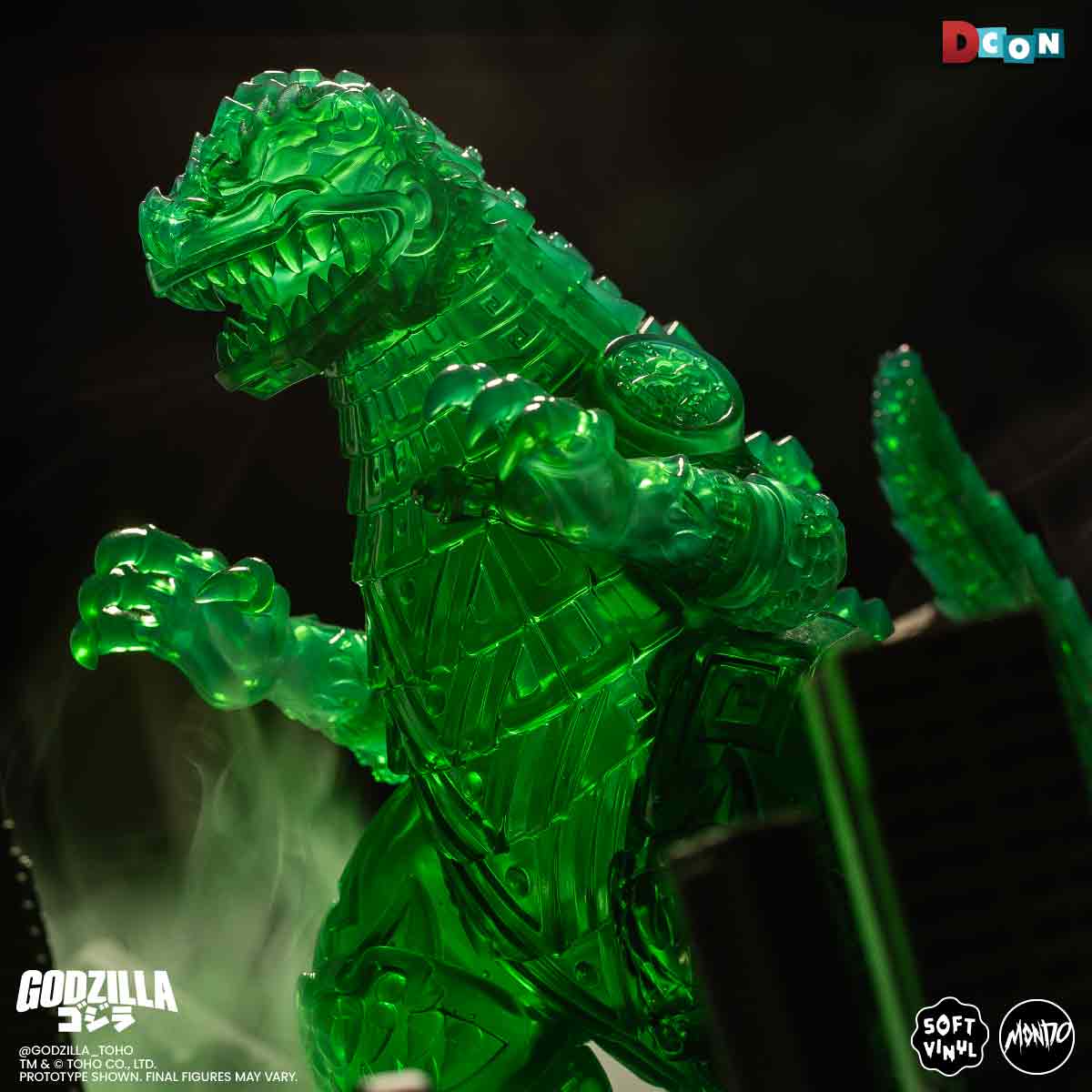 Godzilla - Vinyl Designer Figure by Urban Aztec - Jade Variant