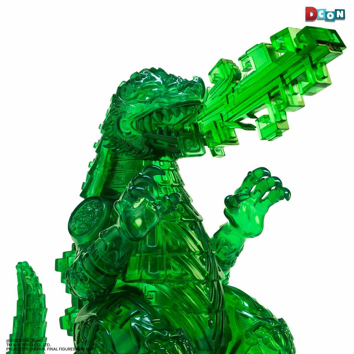 Godzilla - Vinyl Designer Figure by Urban Aztec - Jade Variant