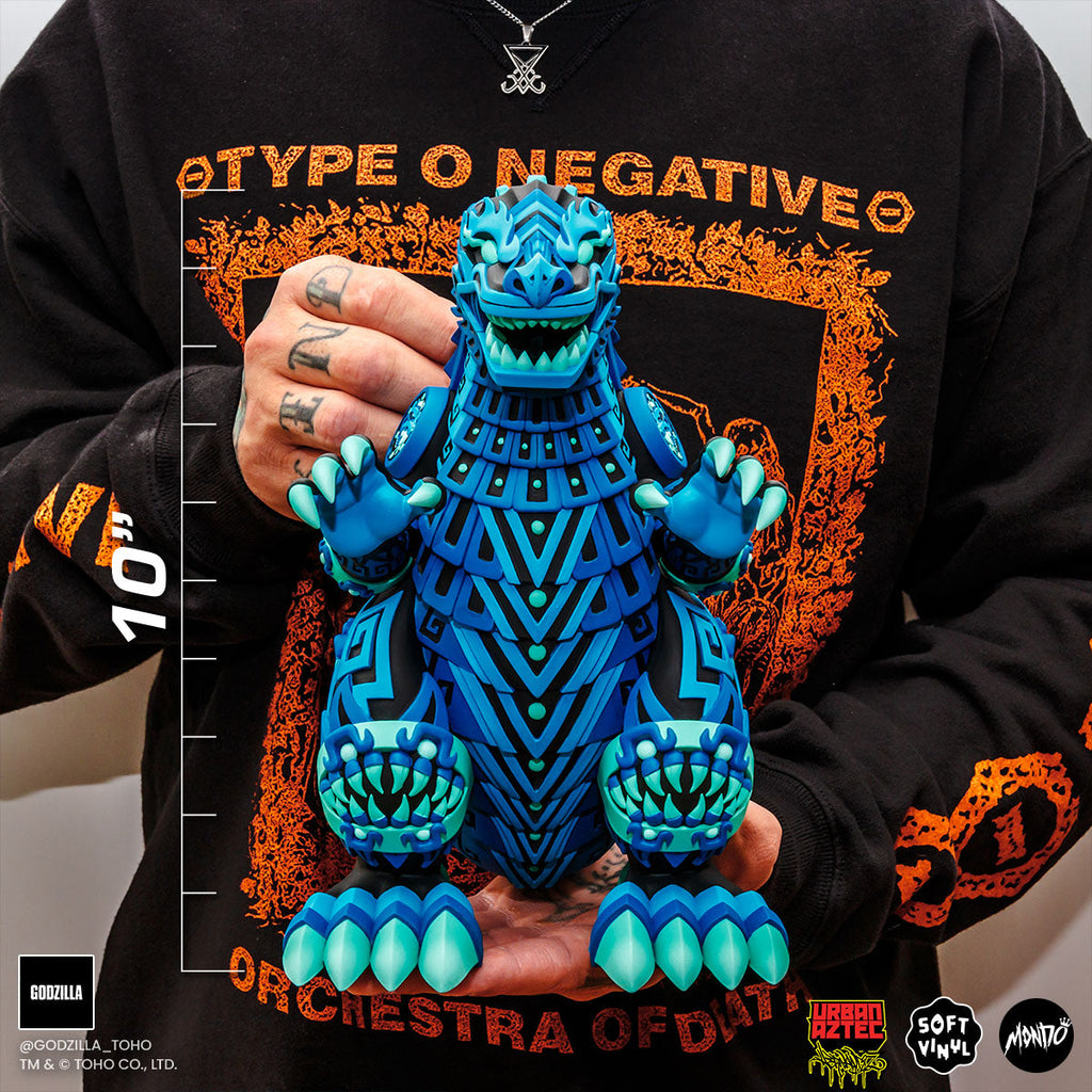Godzilla - Vinyl Designer Figure by Urban Aztec - Heat Ray Variant Timed Edition