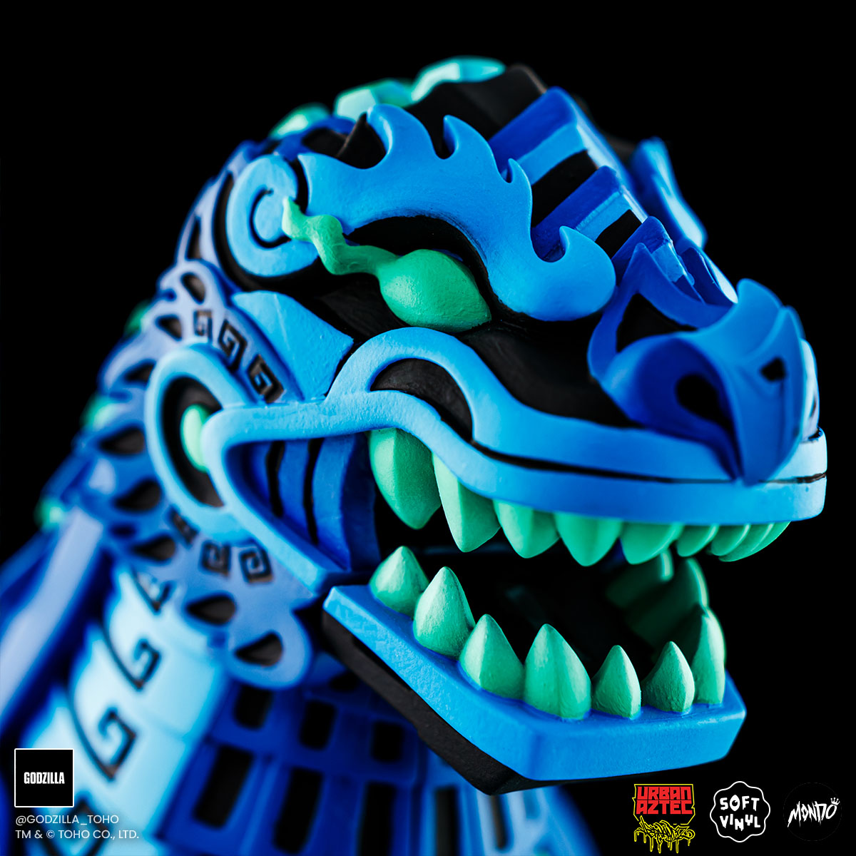 Godzilla - Vinyl Designer Figure by Urban Aztec - Heat Ray Variant Timed Edition