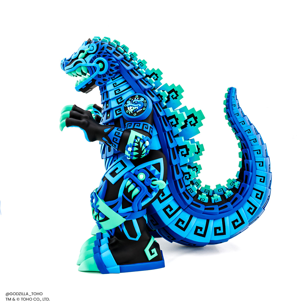 Godzilla - Vinyl Designer Figure by Urban Aztec - Heat Ray Variant Timed Edition