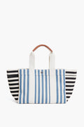 Blue and Black Parcours M Palais Royal Tote