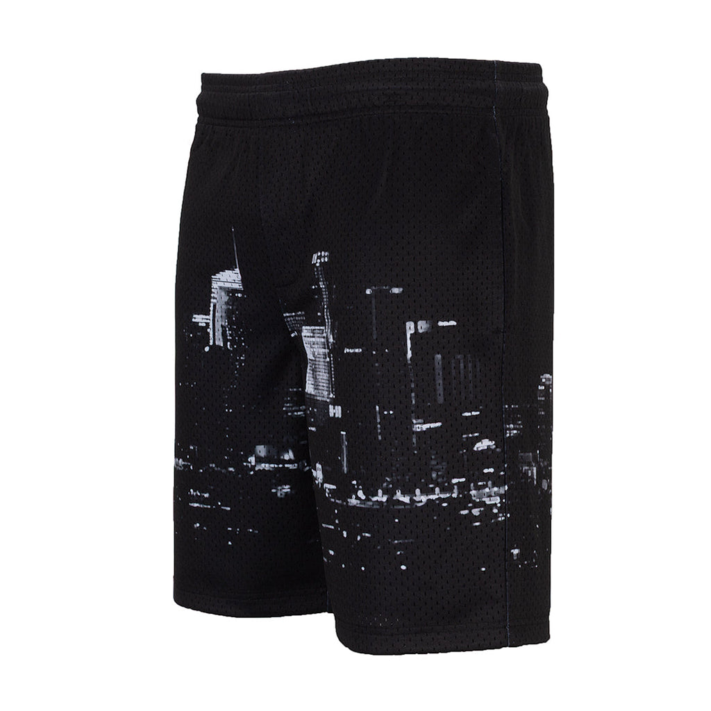 Printed Mesh Short Skyline - Mens