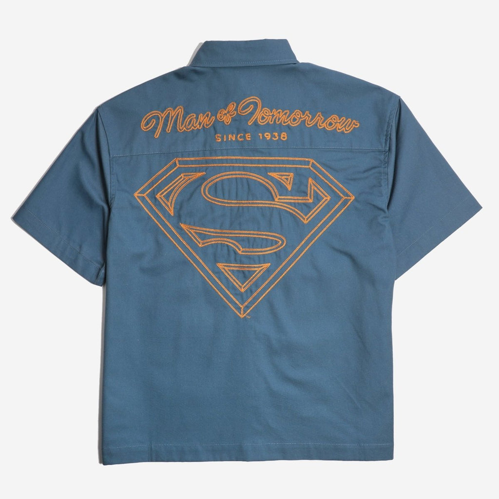 Superman Mechanic Chainstitch Work Shirt