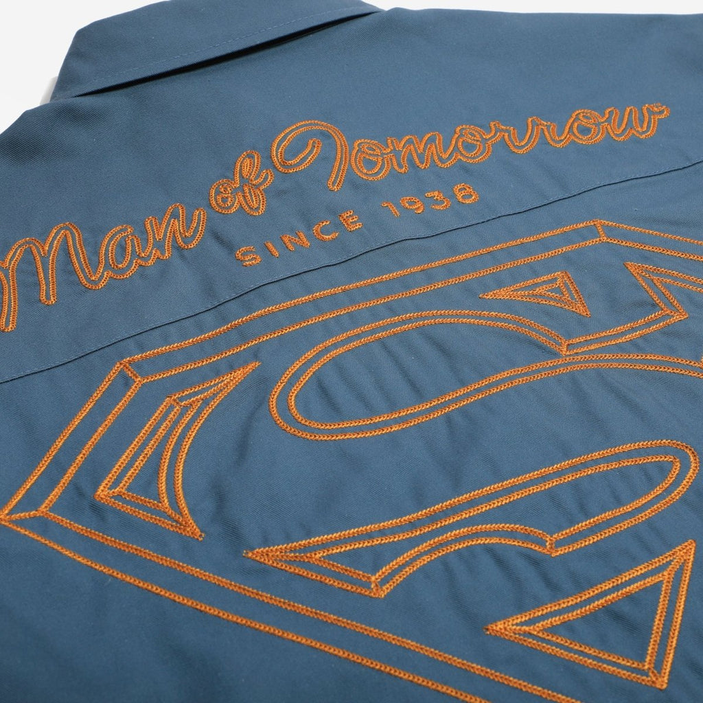 Superman Mechanic Chainstitch Work Shirt