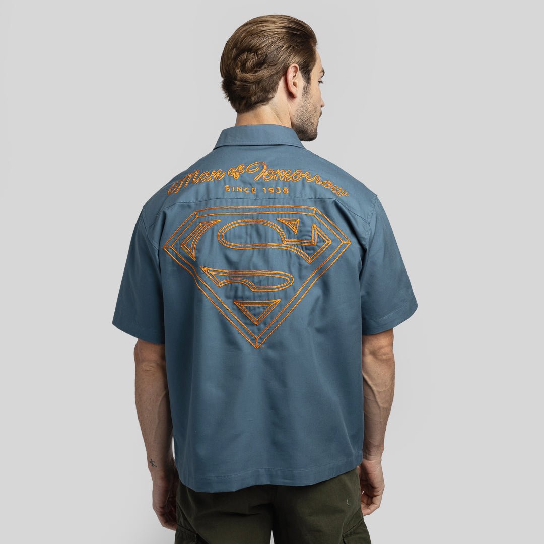 Superman Mechanic Chainstitch Work Shirt