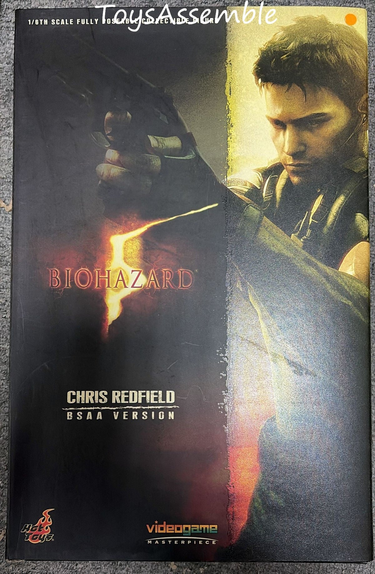 READY🔥Hot Toys 1/6 Scale VGM06 Resident Evil Biohazard 5 Chris Redfield (BSAA Version) Action Figure Non-refundable