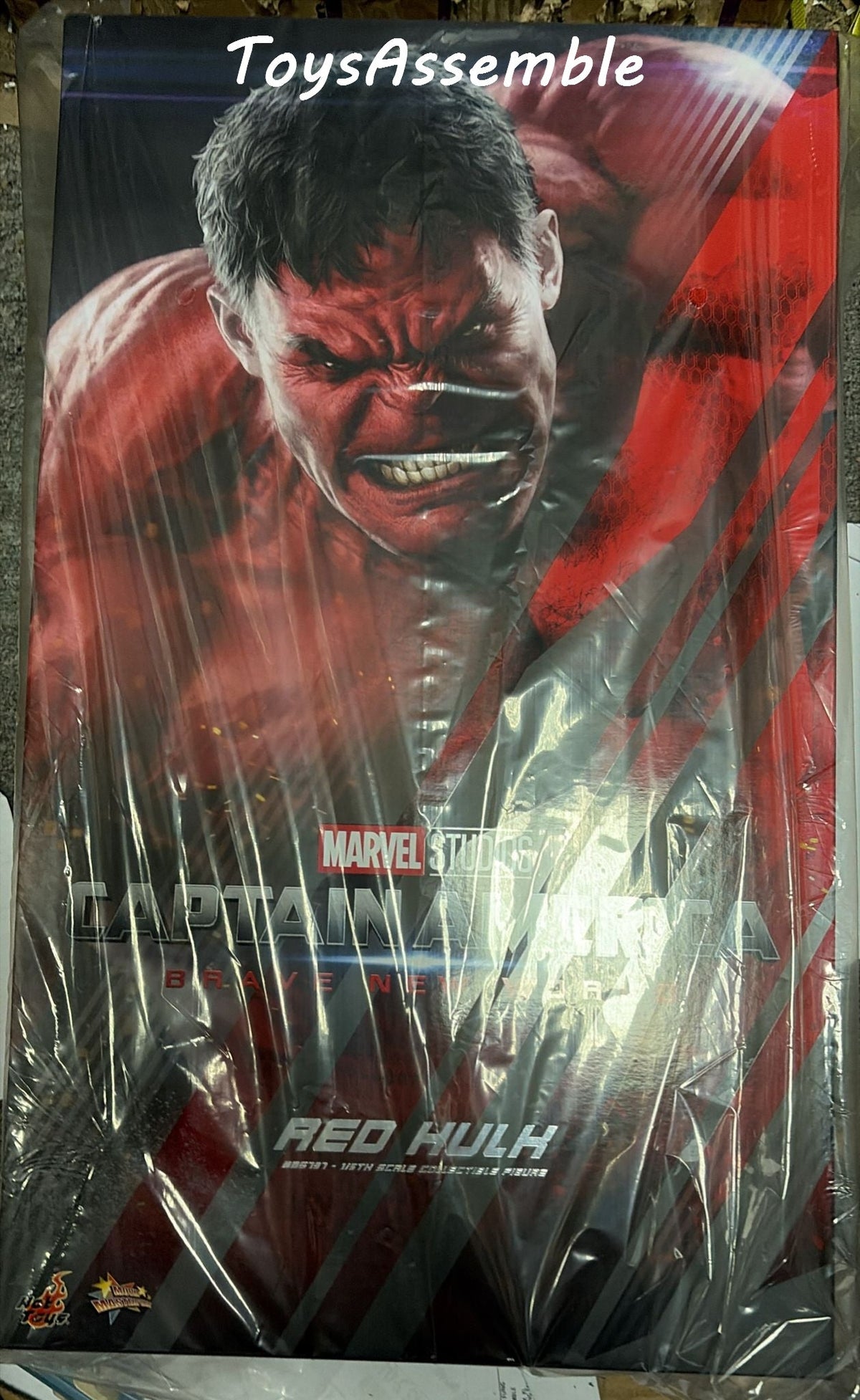READY🔥Hot Toys MMS797 Captain America: Brave New World 1/6th scale Red Hulk Collectible Figure