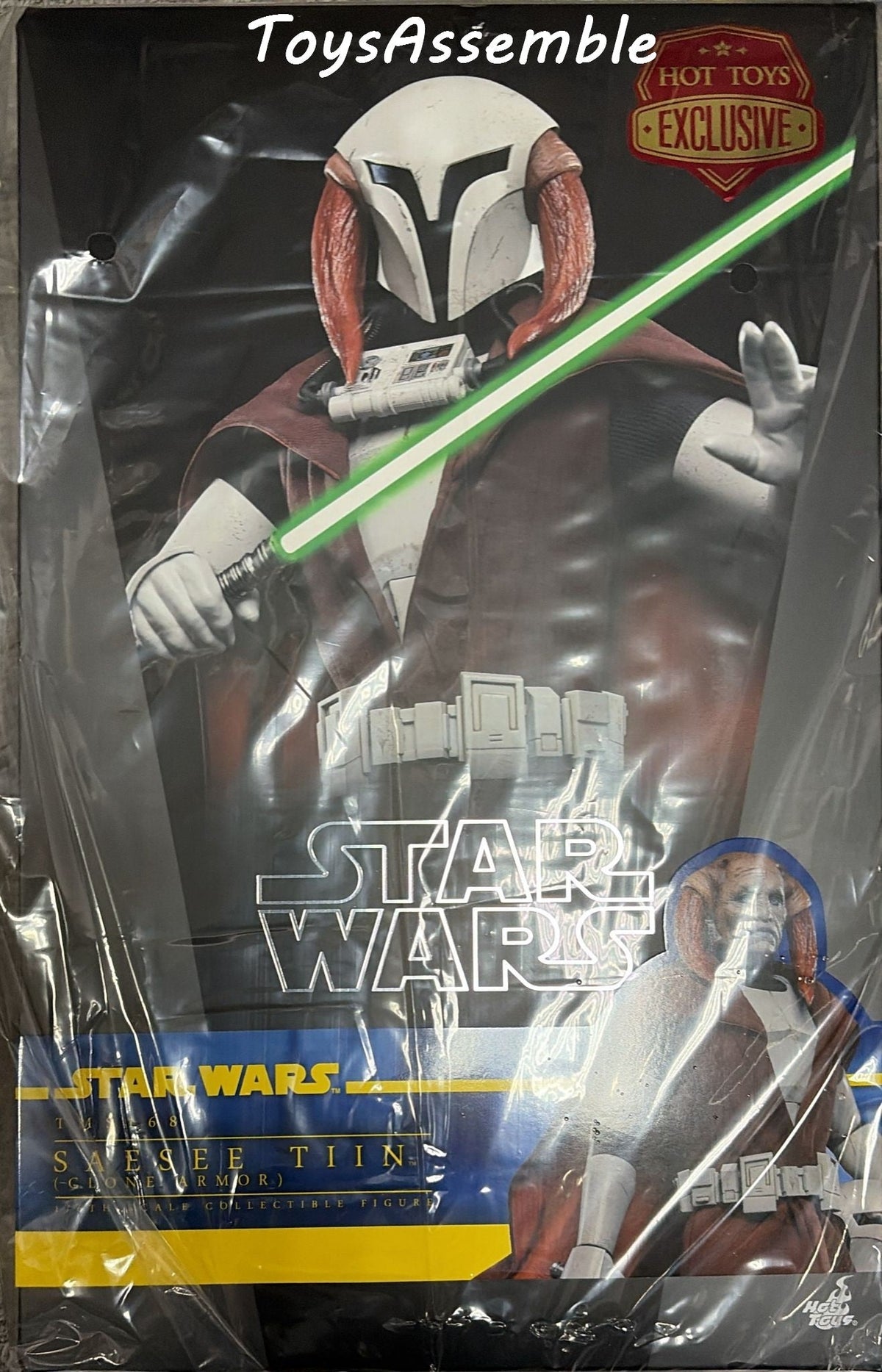 READY🔥Hot Toys TMS168 Star Wars: The Clone Wars - Saesee Tiin (Clone Armor) 1/6th scale Collectible Figure [Hot Toys Exclusive]