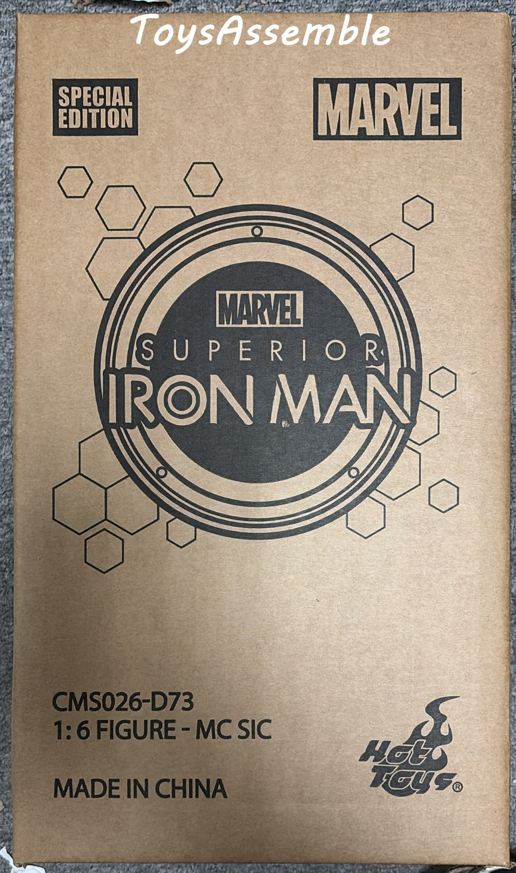 READY🔥Hot Toys CMS026D73B Marvel Comics 1/6th scale Superior Iron Man Collector & Special Edition