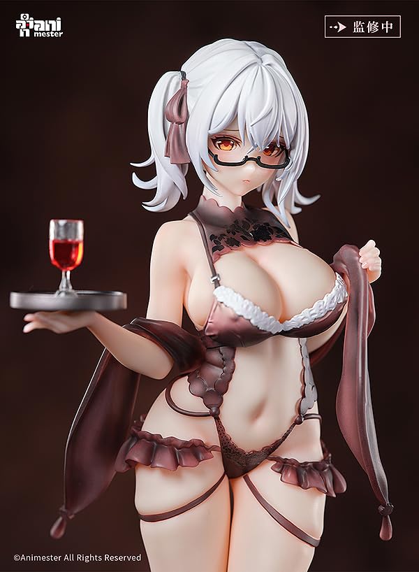 日本 Animester 1/6 比例蔡艳丽酒保女郎涂装塑料人偶