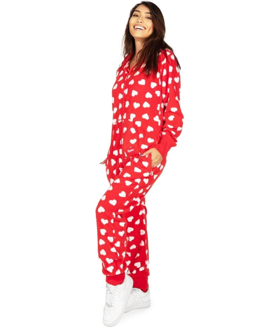 Women's Beating Hearts Jumpsuit