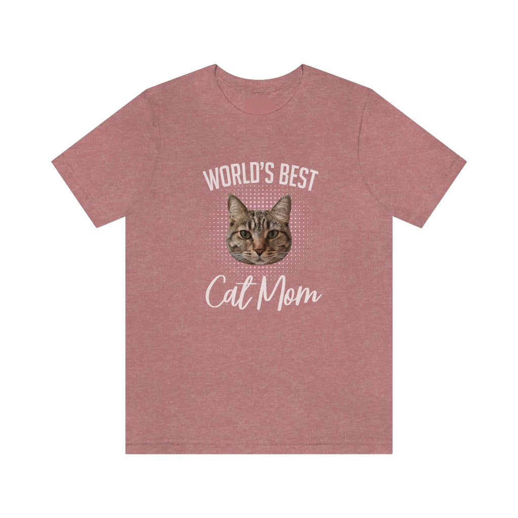 Customizable World's Best Cat Mom T-Shirt