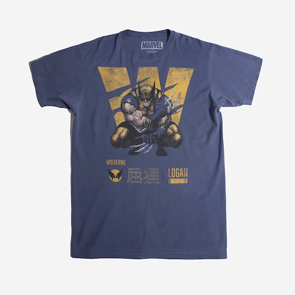 X-Men Logan "Wolverine" Vintage Soft Tee