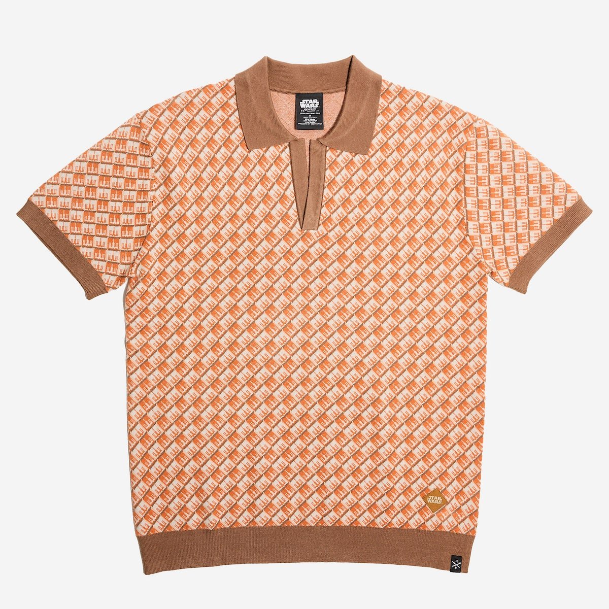 X-Wing Pattern Knit Polo