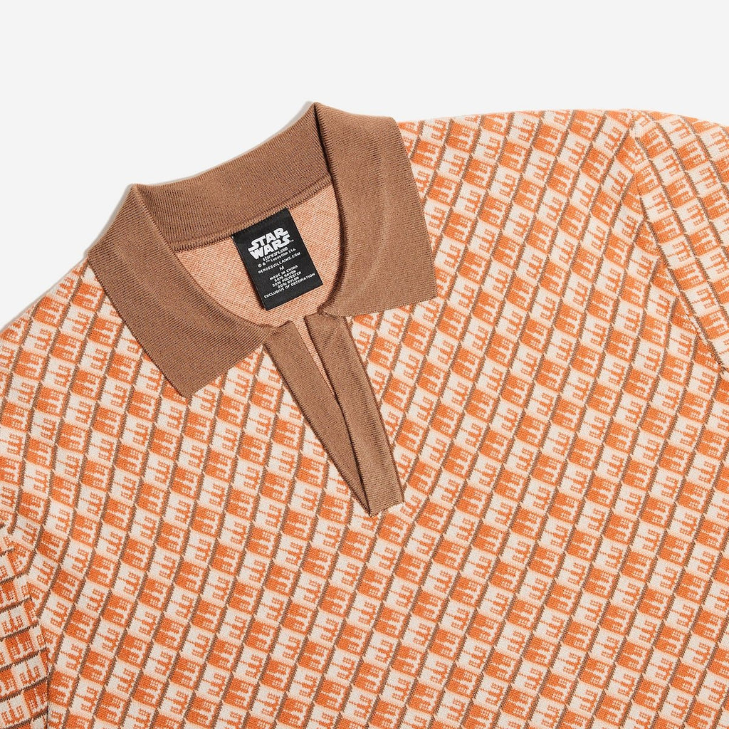 X-Wing Pattern Knit Polo