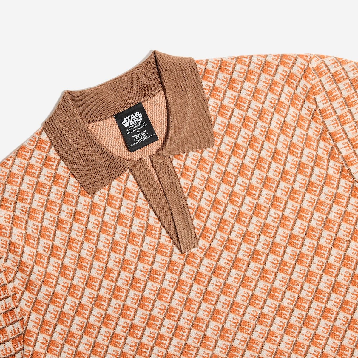 X-Wing Pattern Knit Polo