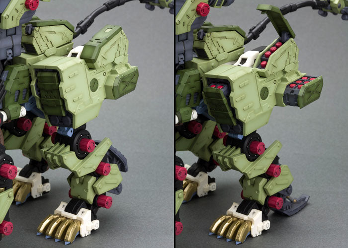 Kotobukiya HMM ZOIDS RZ-041 LIGER ZERO PANZER Marking Plus Ver. 1/72 Model Kit