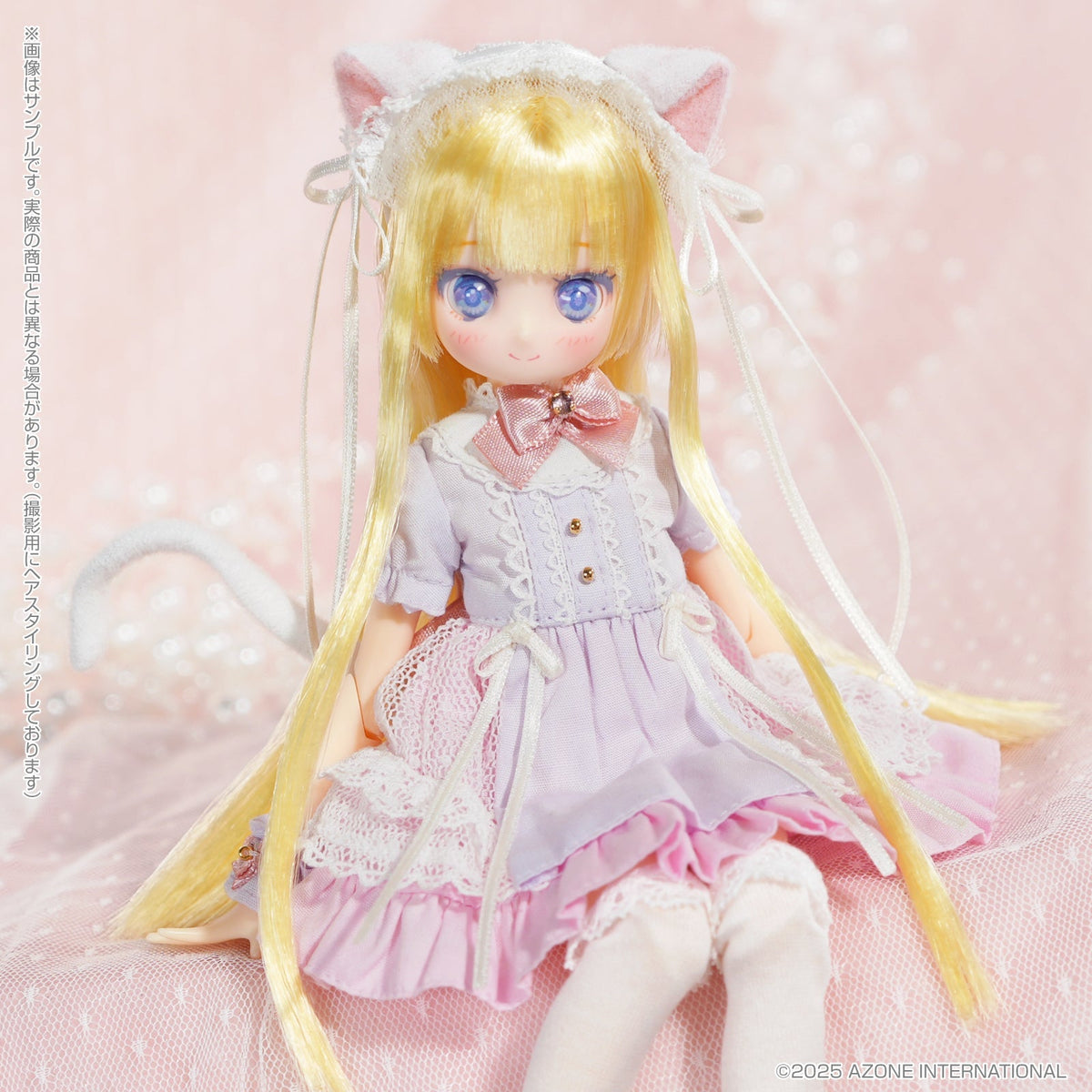 Azone Colorful Dreamin' Mebae A Gift from M.K. White Cat ver. Doll JAPAN