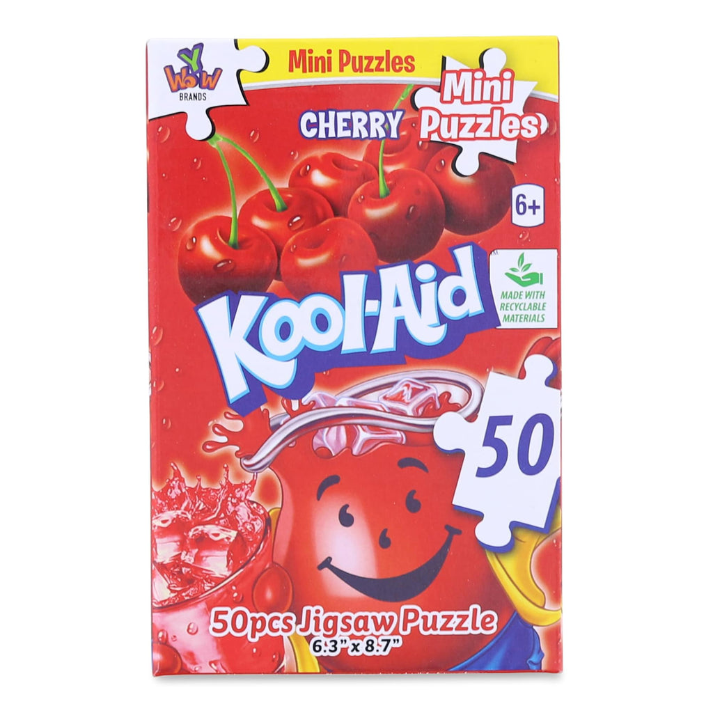Kool-Aid 50 Piece Mini Jigsaw Puzzle | Cherry