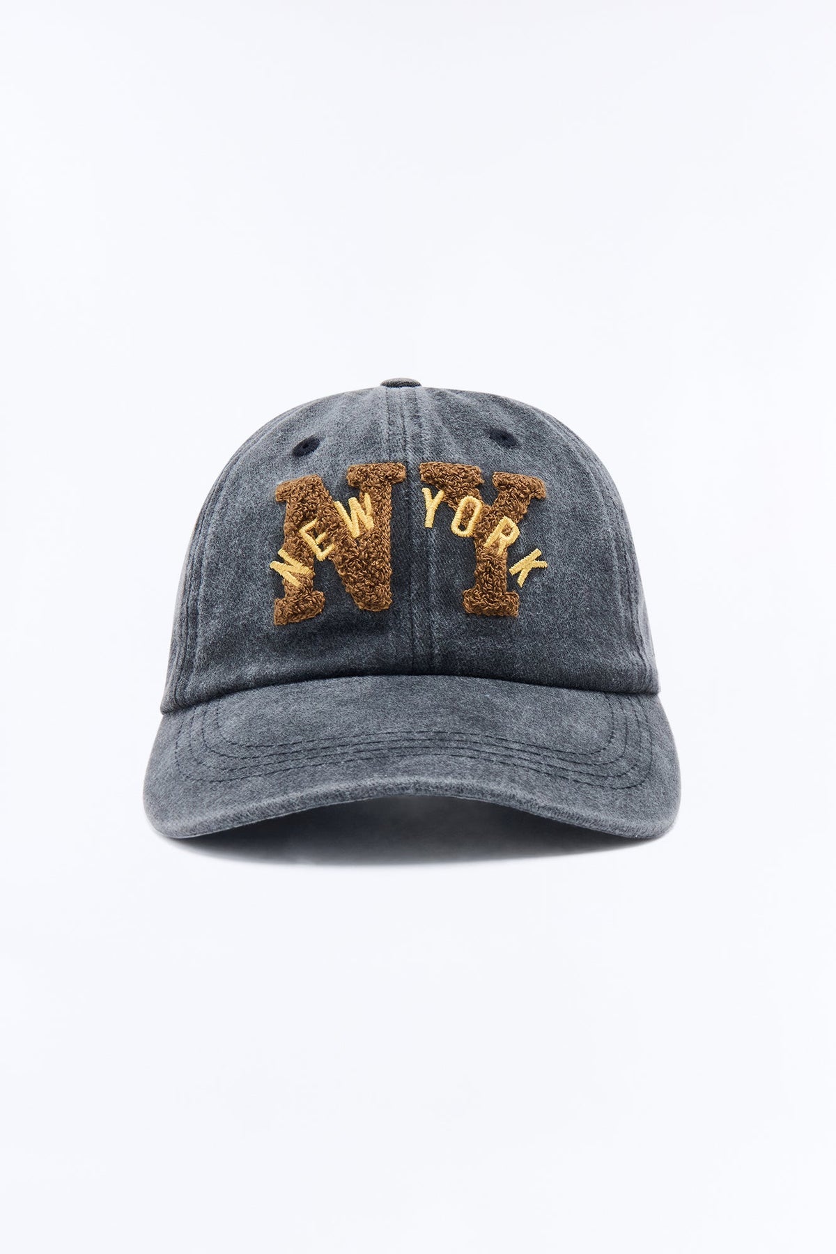 Fall Vibes In NY Baseball Hat - Black