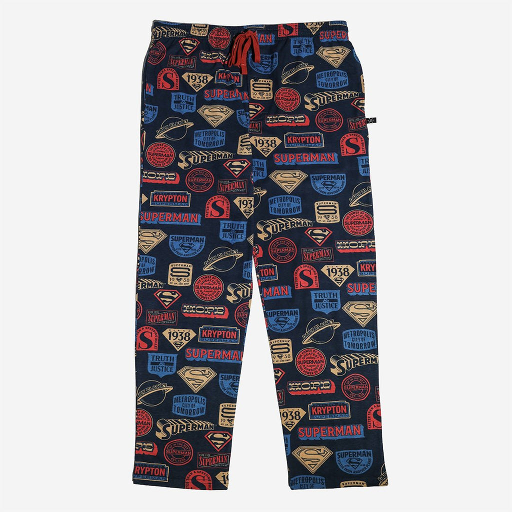 Superman All-Over Print Pajama Pants