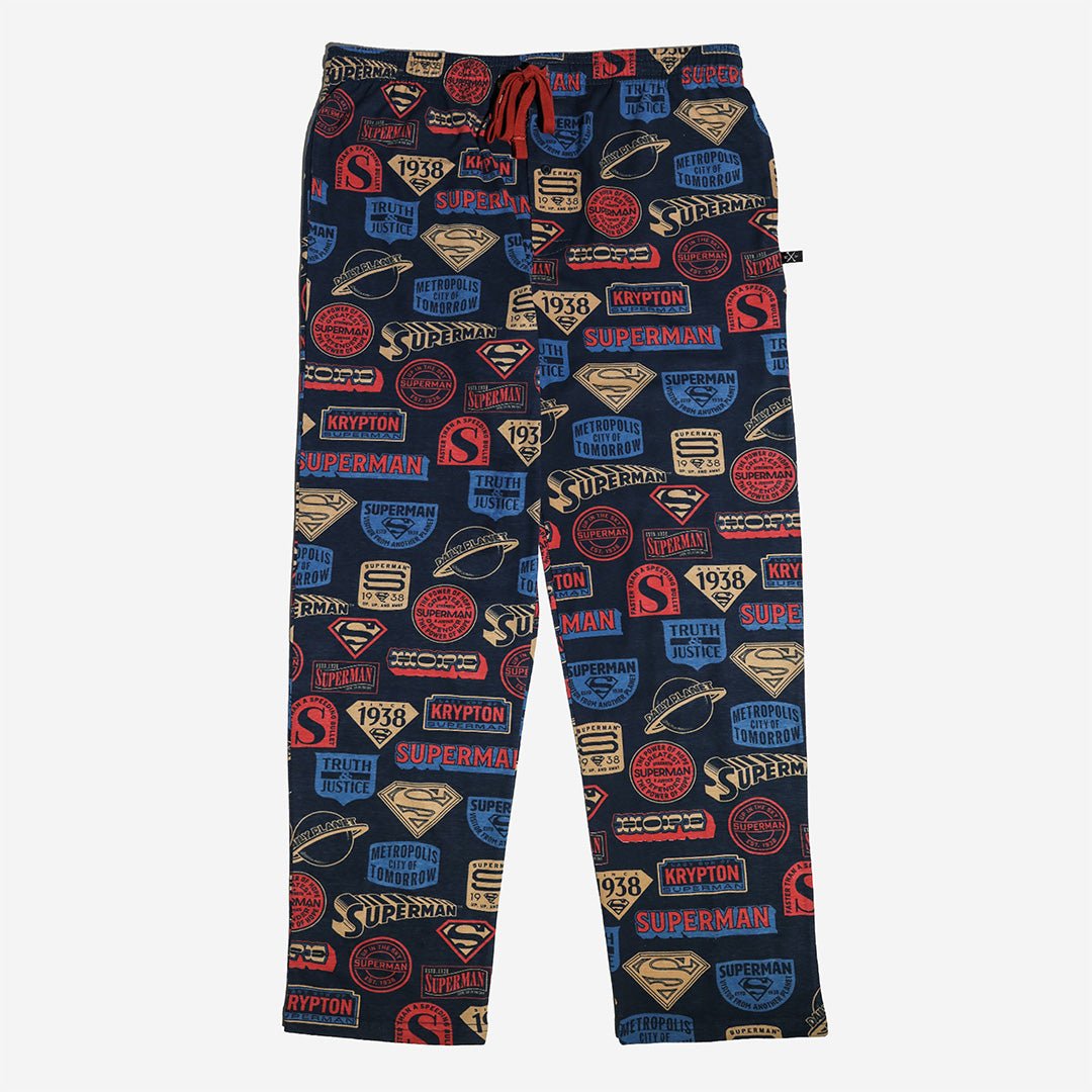 Superman All-Over Print Pajama Pants
