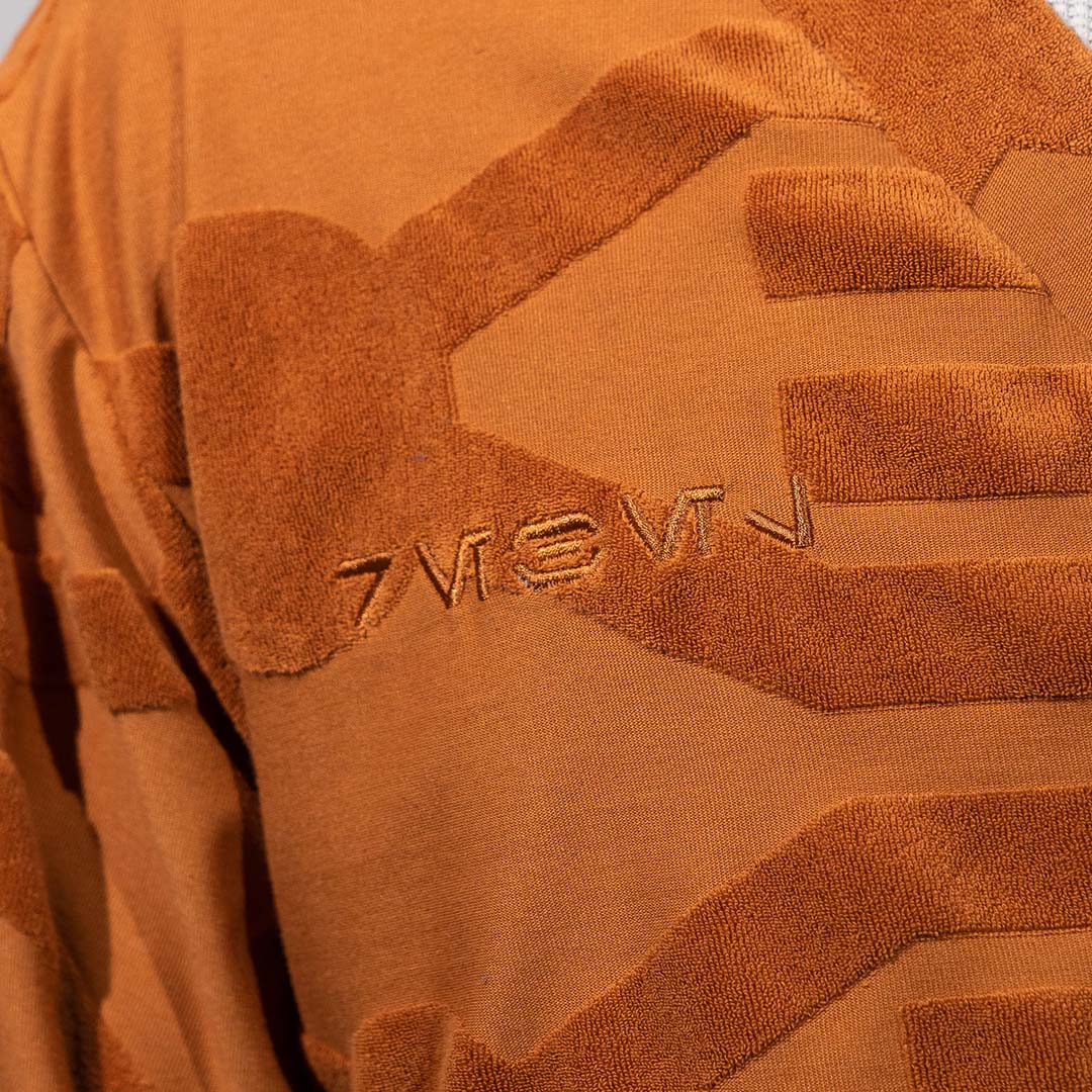 Rebel Orange Terry Cloth Robe