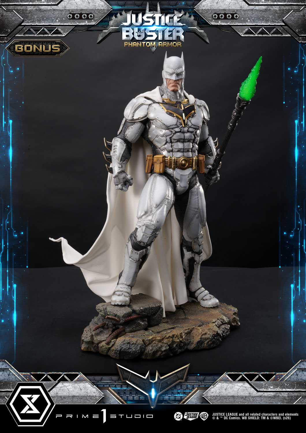 DC Justice League: Justice Buster Phantom Armor By Josh Nizzi Ultimate Bonus Version