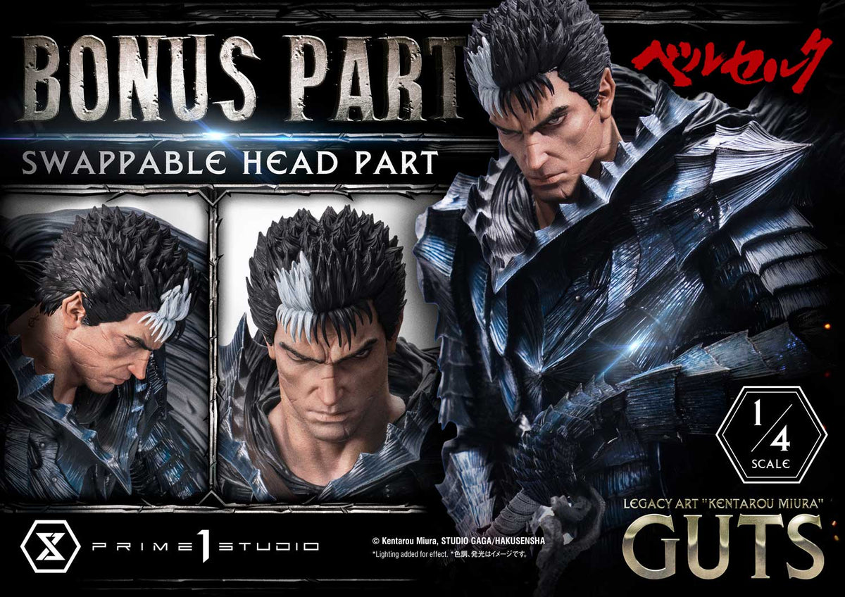 Berserk Legacy Art “Kentarou Miura”: Guts 1/4 Scale Bonus Version