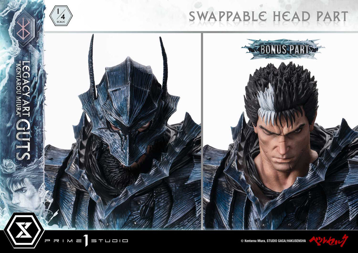 Berserk Legacy Art “Kentarou Miura”: Guts 1/4 Scale Bonus Version