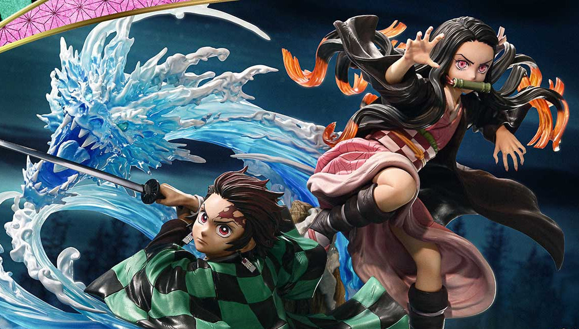 Demon Slayer Kimetsu no Yaiba: Kamado Tanjiro and Kamado Nezuko