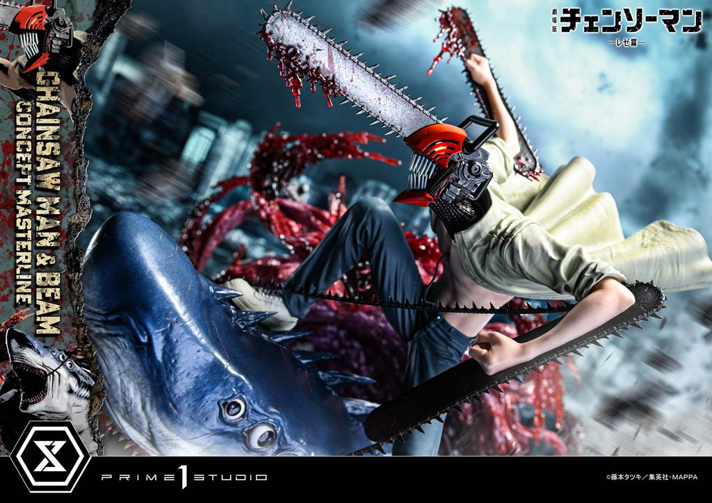 Chainsaw Man The Movie Reze Arc (2025): Chainsaw Man and Beam Bonus Version 1/6 Scale