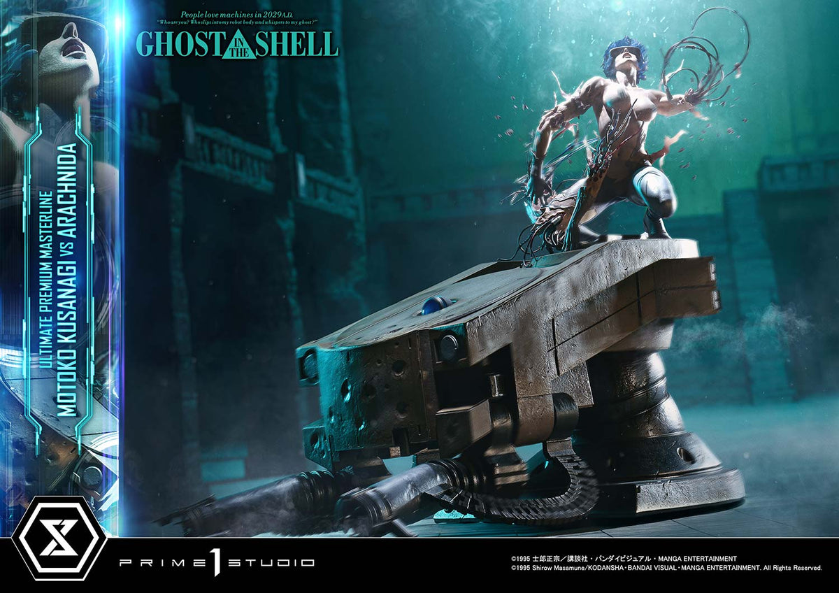 Ghost In The Shell (1995): Motoko Kusanagi vs Arachnida