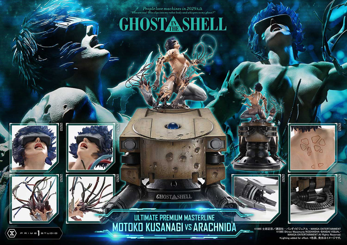 Ghost In The Shell (1995): Motoko Kusanagi vs Arachnida Bonus Version