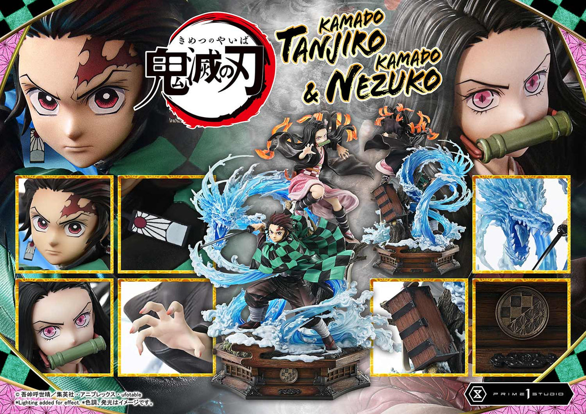 Demon Slayer Kimetsu no Yaiba: Kamado Tanjiro and Kamado Nezuko