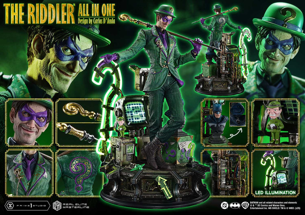 DC Comics: The Riddler All In One Design by Carlos D'Anda