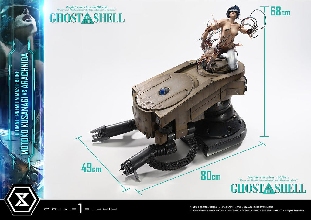 Ghost In The Shell (1995): Motoko Kusanagi vs Arachnida Bonus Version