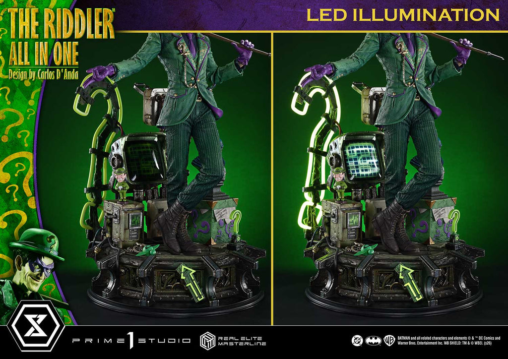 DC Comics: The Riddler All In One Design by Carlos D'Anda