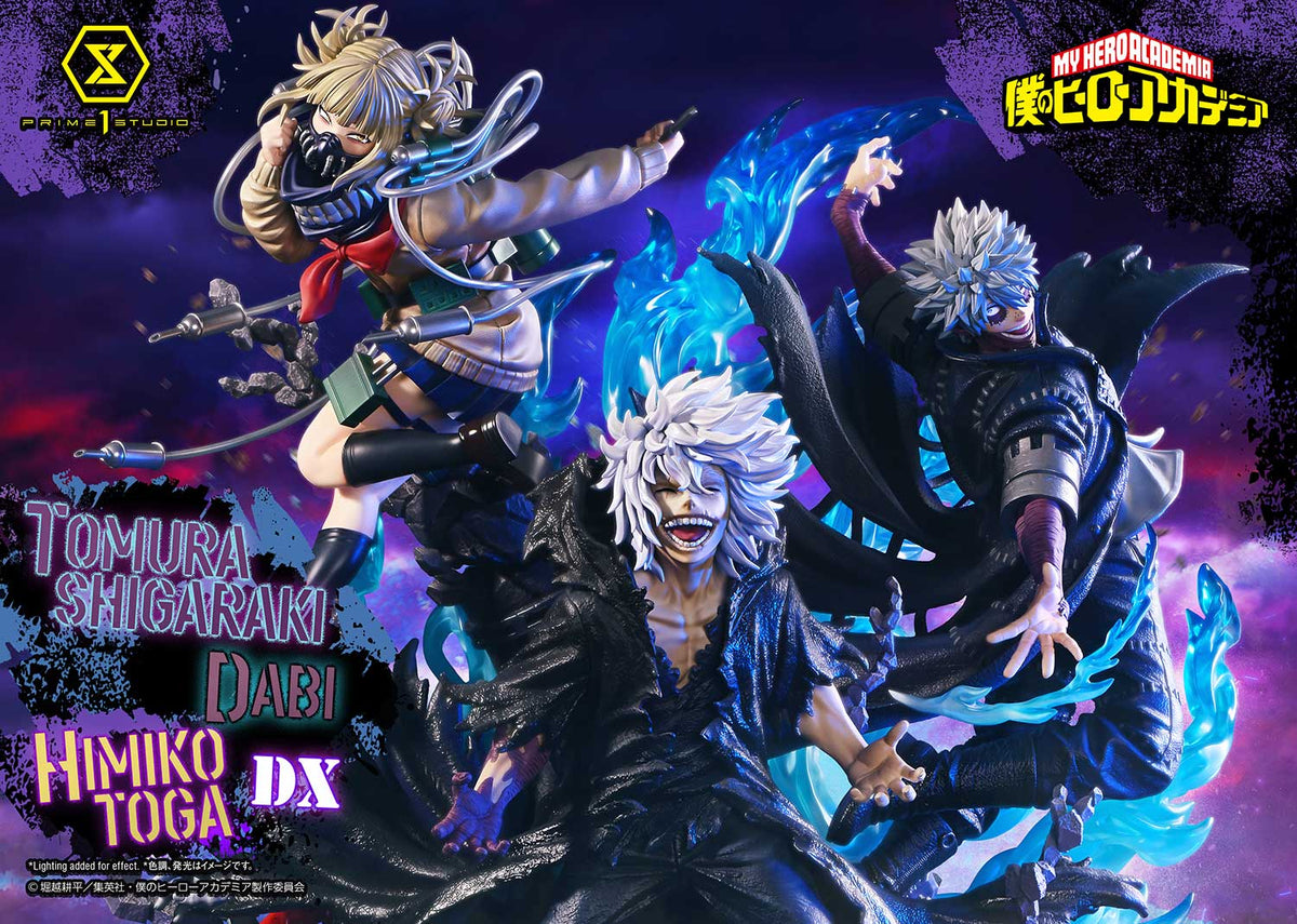 My Hero Academia: Tomura Shigaraki, Dabi, Himiko Toga Deluxe Version