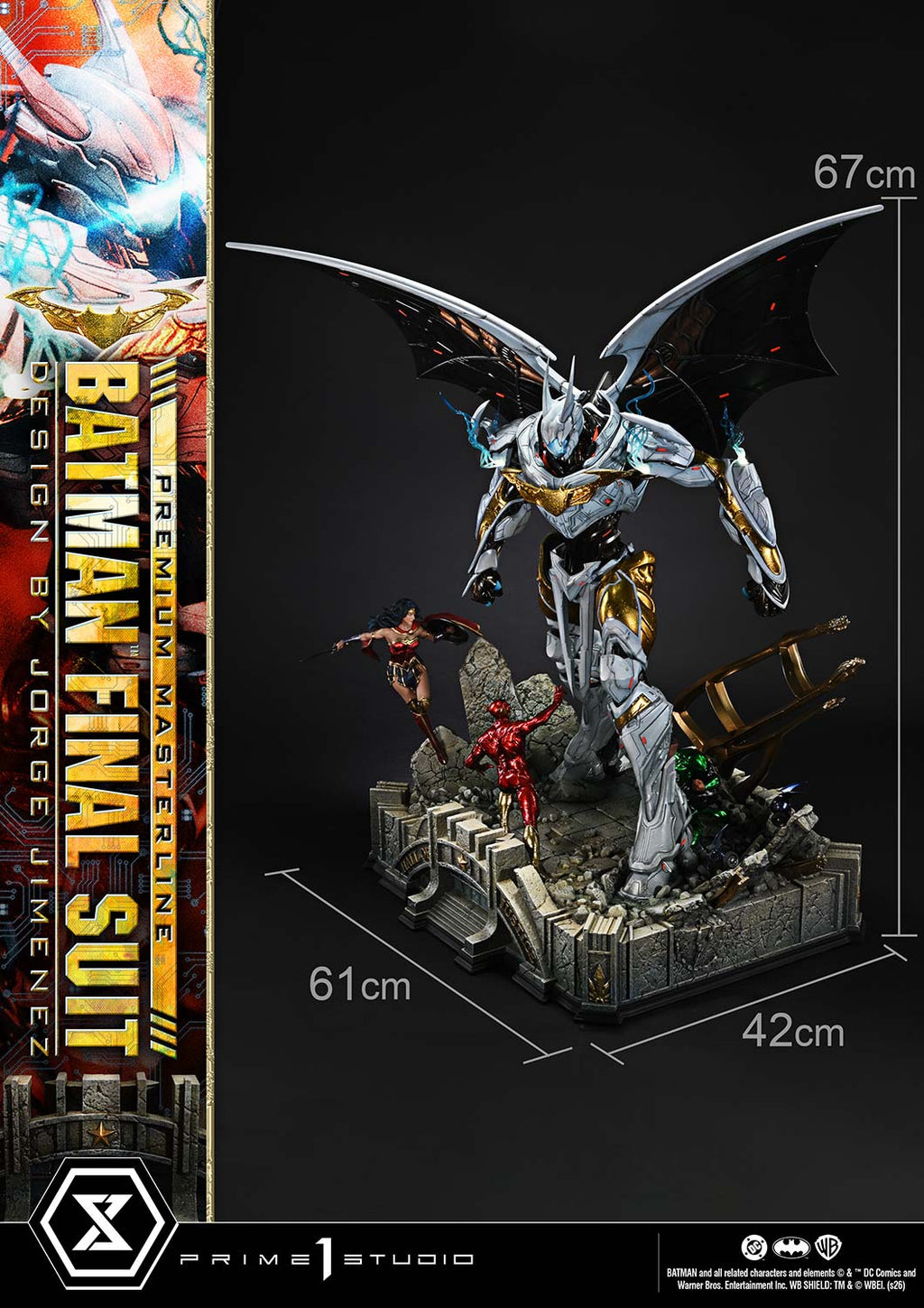 DC Justice League The Sixth Dimension: Batman Final Suit