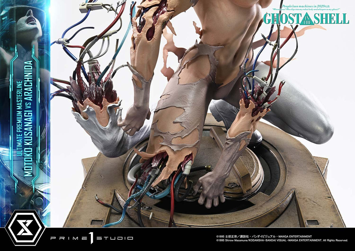 Ghost In The Shell (1995): Motoko Kusanagi vs Arachnida